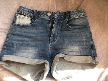 Short en jean fille 12 ans beckaro