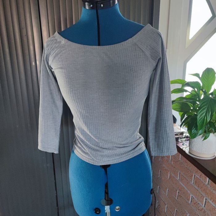 T-shirt manches 3/4 gris gemo XS 34