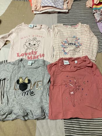 Lot de 4 tee shirt manches longues