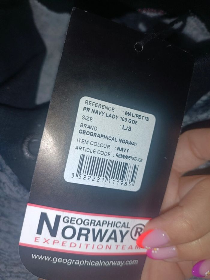 Bas de survêtement Geographical Norway taille L - photo numéro 5