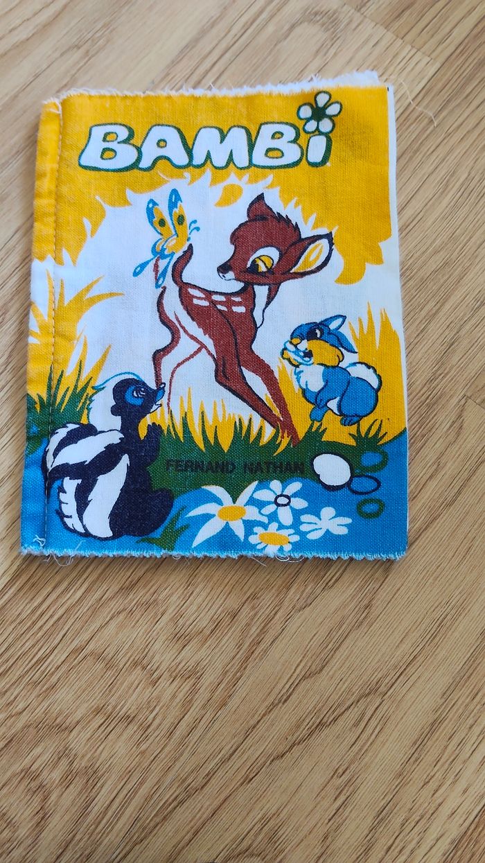 Livre en tissu Bambi Fernand production