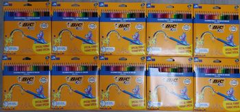 Crayons de Couleurs Bic ×240.