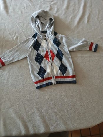 Veste à capuche garçon 4 ans