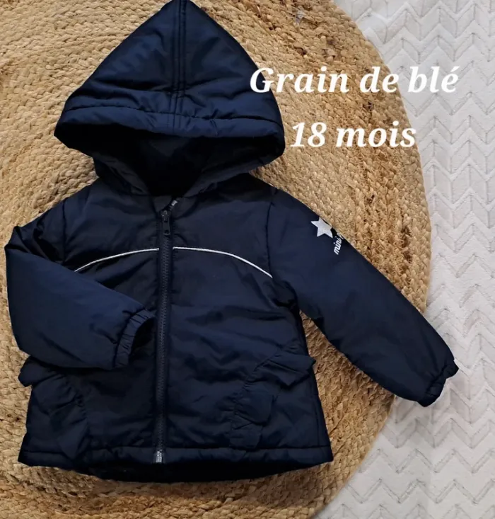Doudoune Grain de blé 18 mois