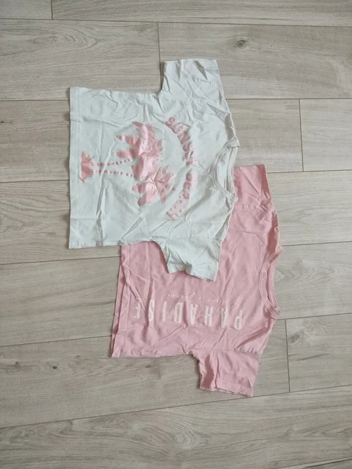 Deux T-shirt rose