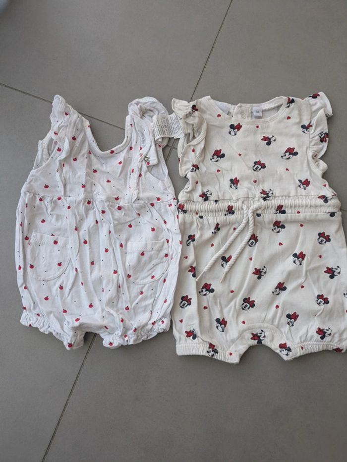 Lot 6 barboteuses 1 mois - photo numéro 3