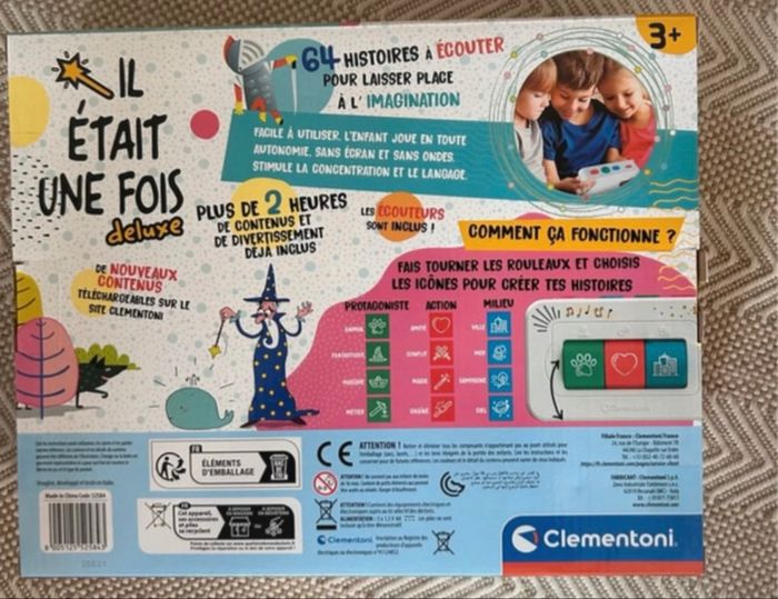 Clementoni – Compteuse d’histoires “Il était une fois Deluxe” 🌙 - photo numéro 2