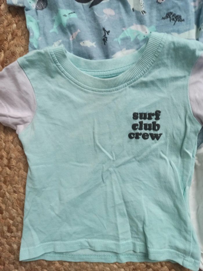 Lot t-shirt taille 6 mois - photo numéro 4