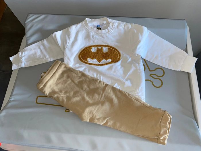 Ensemble pull Batman et jogging 36 mois kiabi