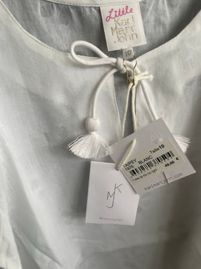 Blouse little karl marc john - photo numéro 2