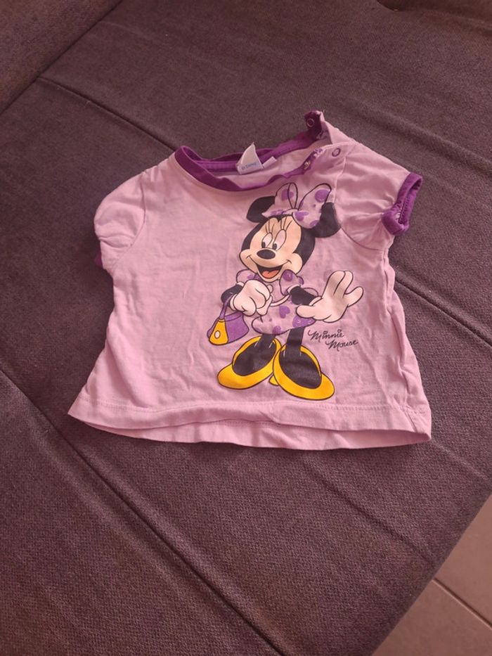 Haut manches courtes 6 mois fille 68 cm