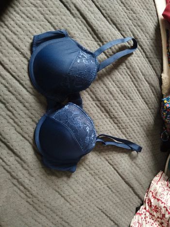 Soutien gorge bleu