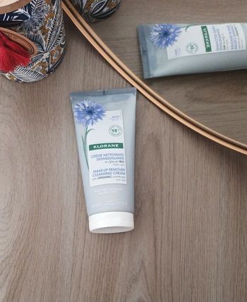 Crème démaquillante & nettoyante au bleuet - bio -  neuve