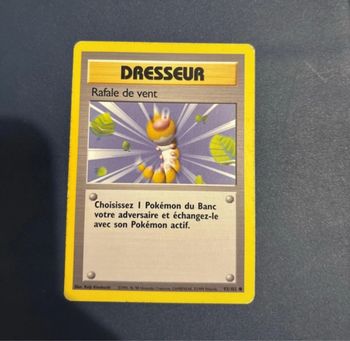 Carte Pokémon Wizards Rafale de vent 93/102 Set de base