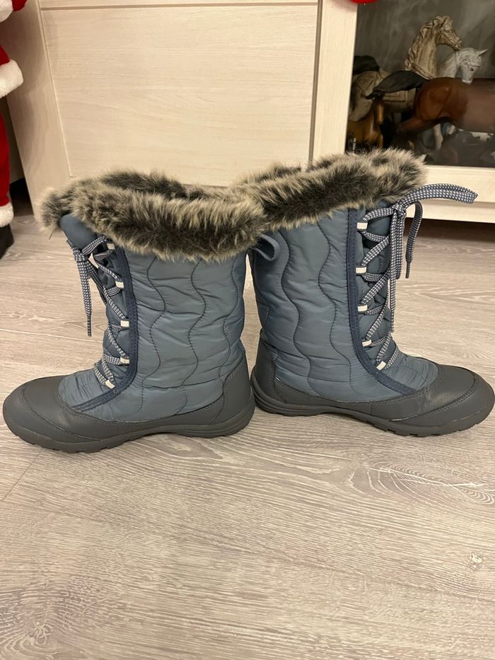 Bottes de neige chaudes et imperméables quechua taille 35 - photo numéro 6