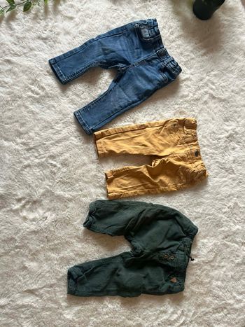 Lot de pantalon en 6 mois