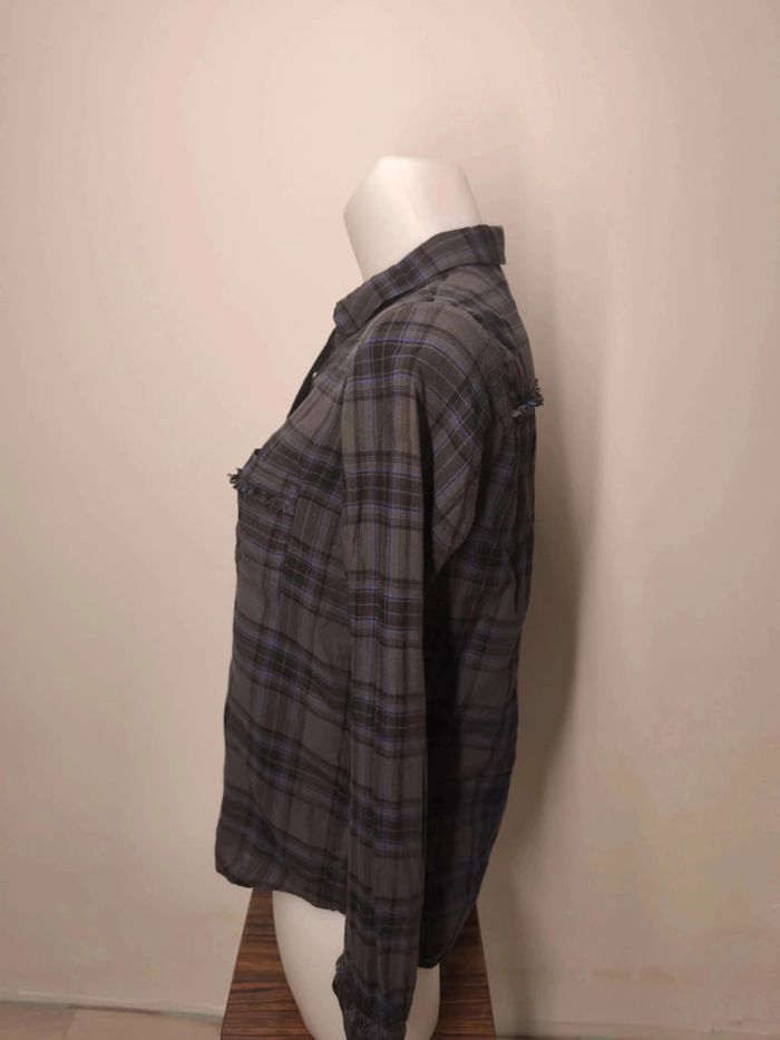 Chemise Comptoir des Cotonniers Femme Taille 38 Noir-Bleu - photo numéro 3
