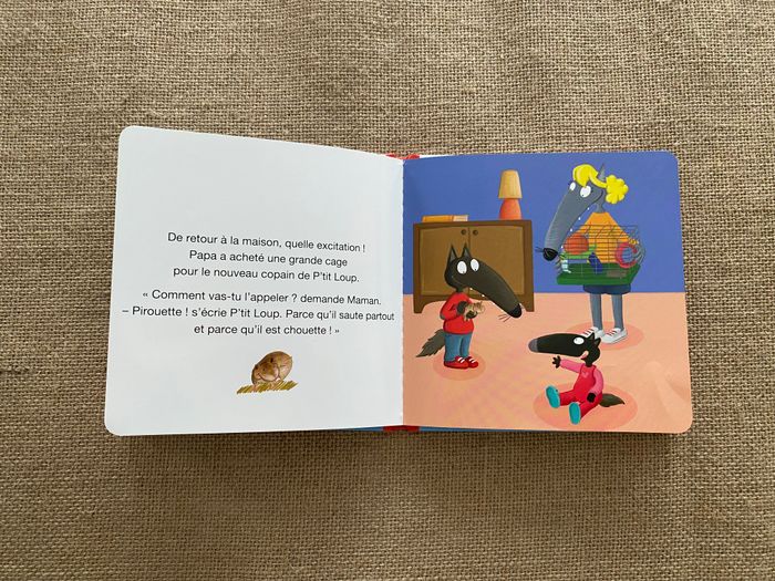 Livre p'tit loup a un animal de compagnie Auzou - photo numéro 6
