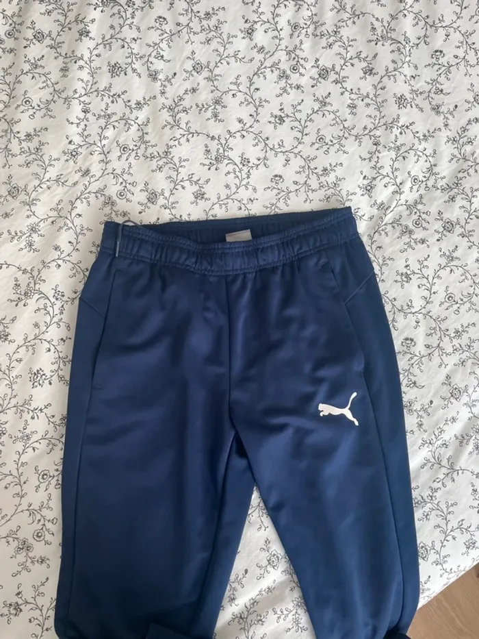 Jogging homme bleu Puma - photo numéro 4