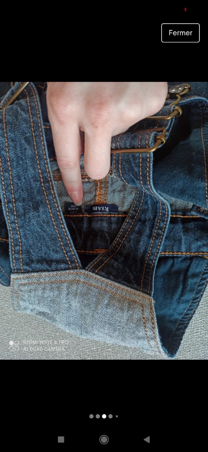 Salopette en jean - photo numéro 3