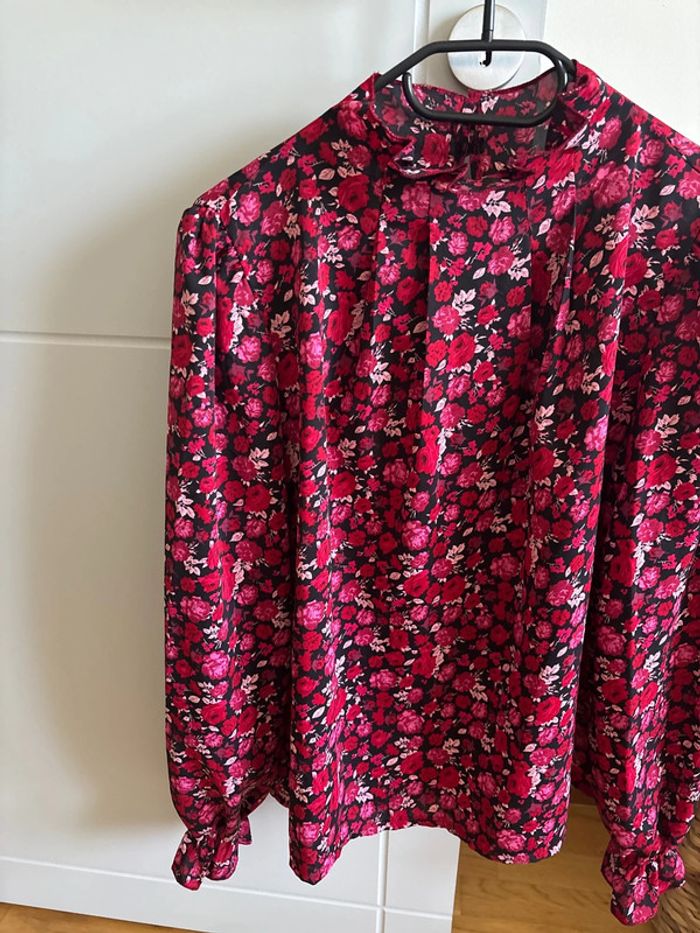 Blouse à fleurs - photo numéro 3