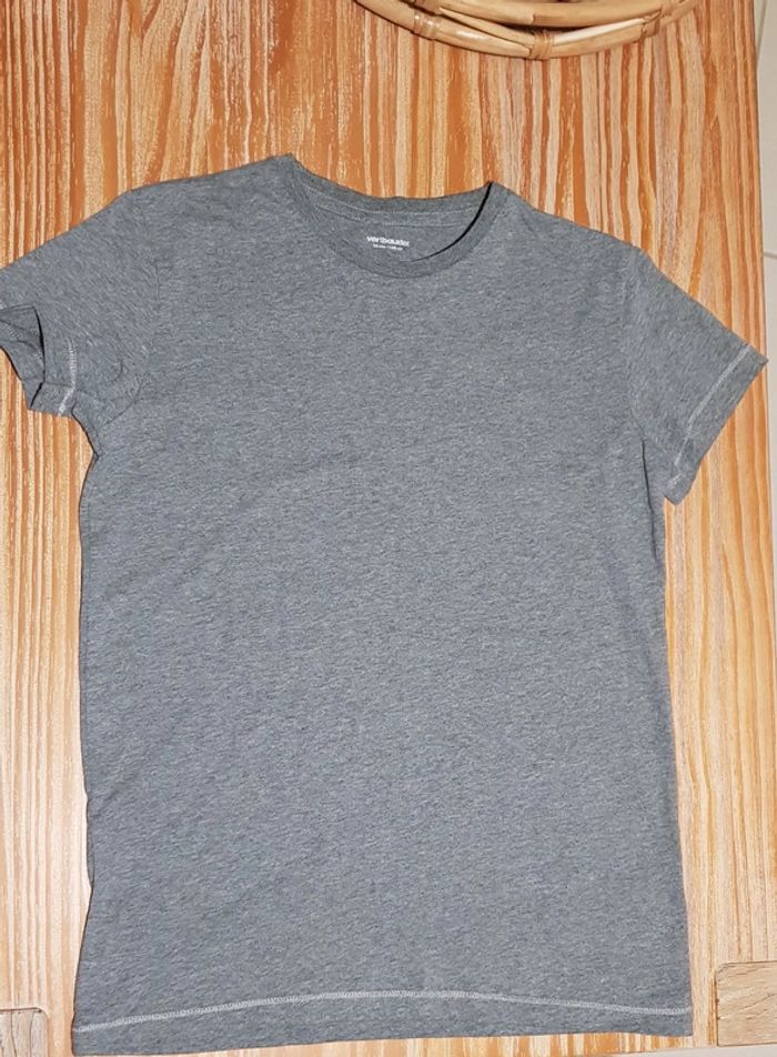 T-shirt uni garçon Vertbaudet - taille 12 ans