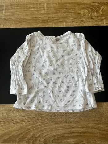 T-shirt manches longues 12 mois
