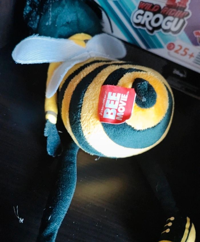 Peluche bee movie Barry b Benson rare - photo numéro 2