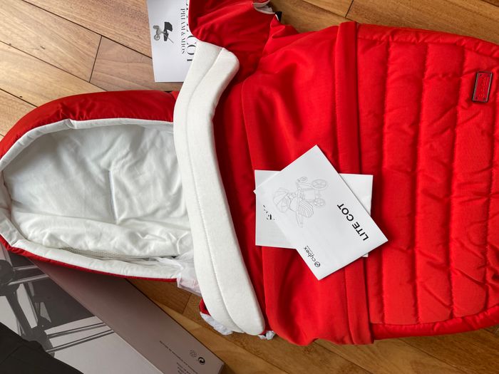 nacelle souple Chancelière litecot cybex priam et mios autumn gold jamais utilisé - photo numéro 3