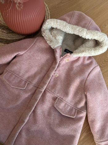 Manteau rose 
