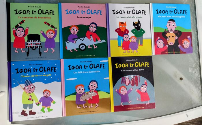 Igor et olafe lot de bd