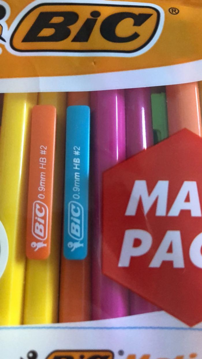 Lot de porte mines Bic 0,9mm - photo numéro 2