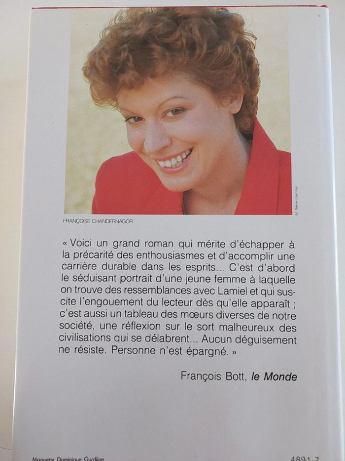 La Sans Pareille,  Françoise Chandernagor - photo numéro 2