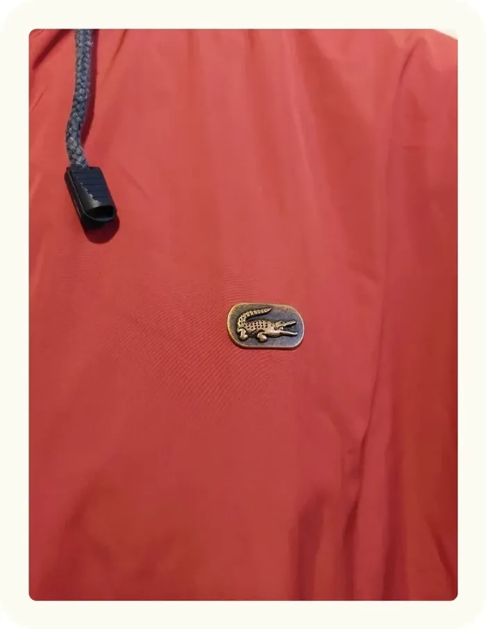 Veste parka à capuche Lacoste Vintage - photo numéro 3