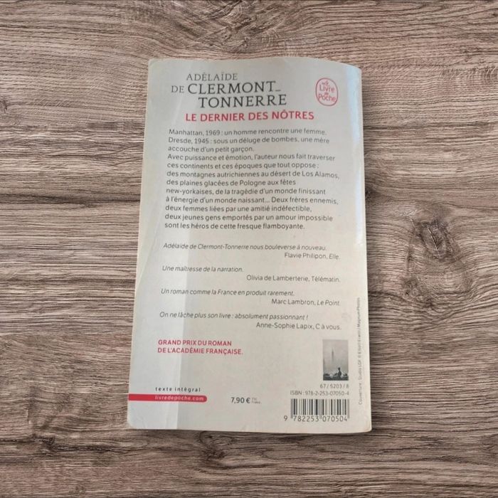 🌼 Livre Le dernier des notres - photo numéro 2
