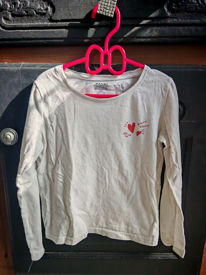 Tee-shirt ML 6 ans
