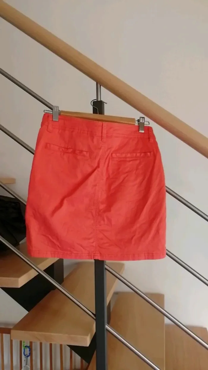 Jupe courte corail - photo numéro 4