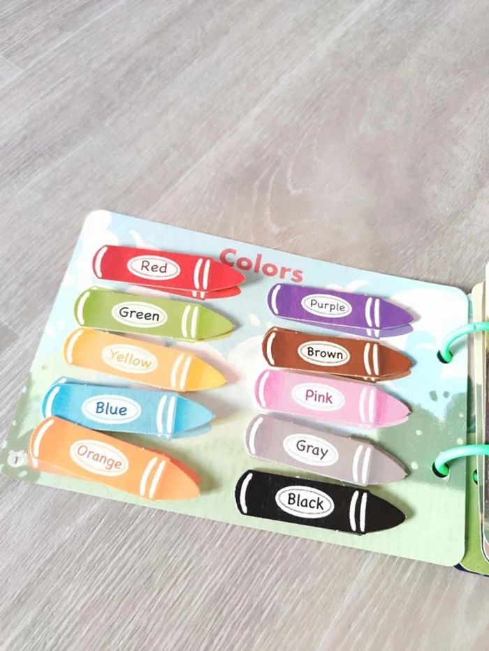 Busy book inspiré de la méthode Montessori neuf - photo numéro 3