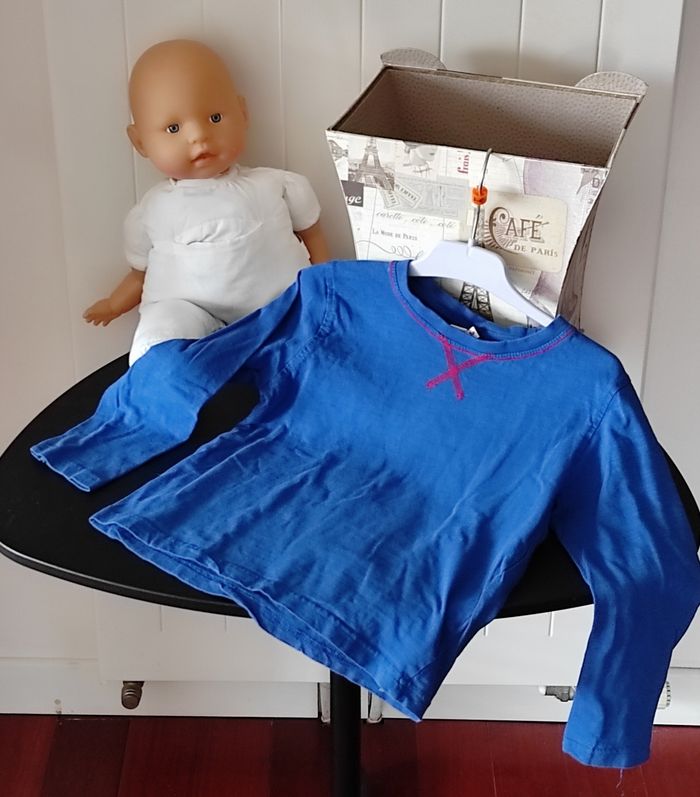 T-shirt manches longues pour garçon 4 ans