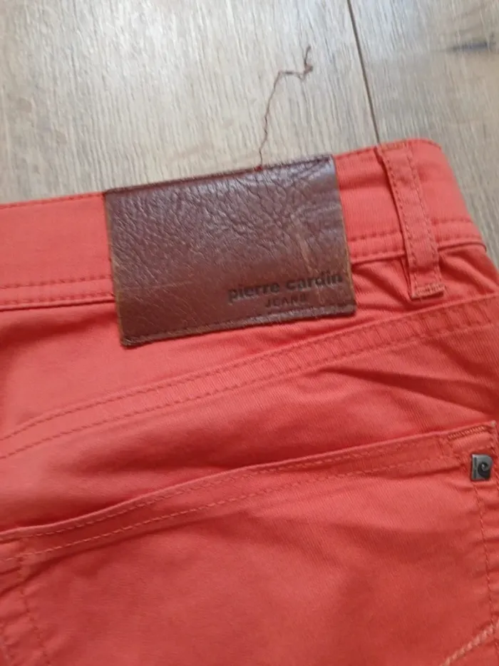 P1ntalon pierre cardin 34x34 FR44 corail - photo numéro 2