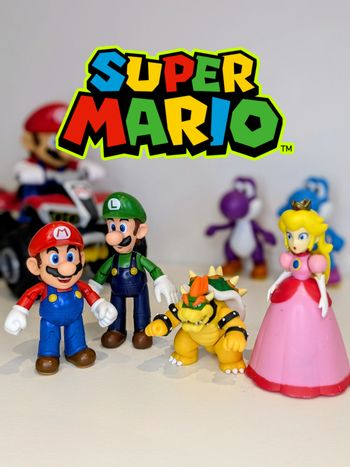 Lot figurines articulées Mario – Geek Collection