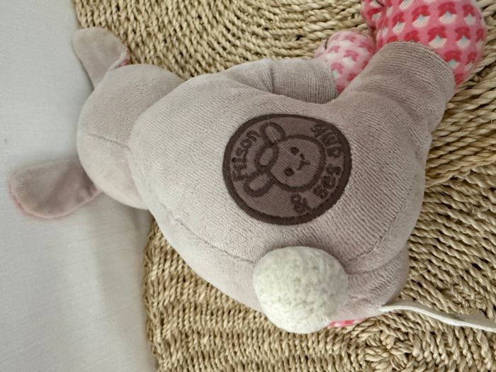Lapin NATURE & DECOUVERTE doudou peluche câlin - photo numéro 4