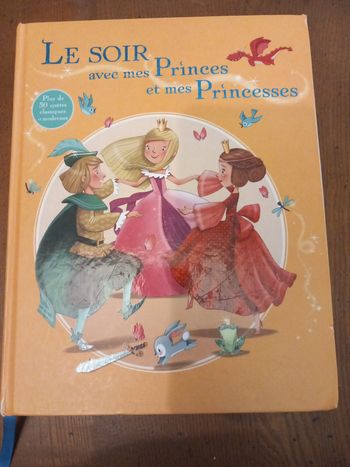 Livre le soir avec mes princes et mes princesses