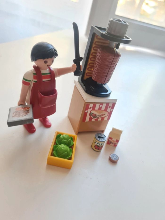 Playmobil 9088: vendeur de kebab complet - photo numéro 2