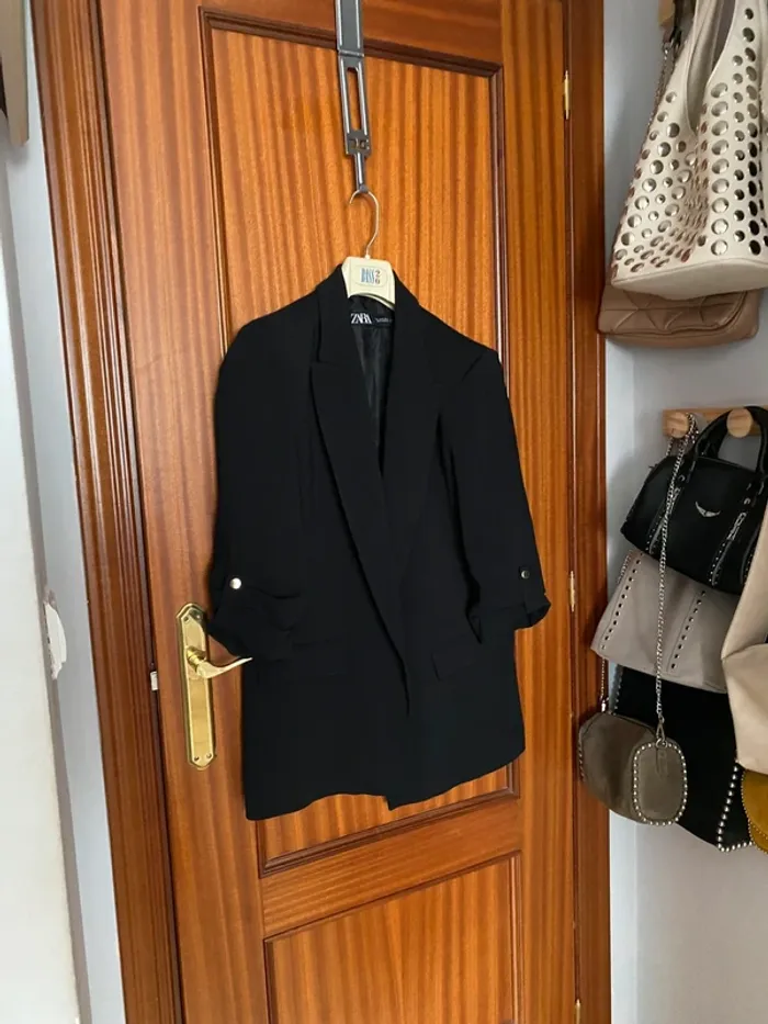 americana negra zara - photo numéro 3