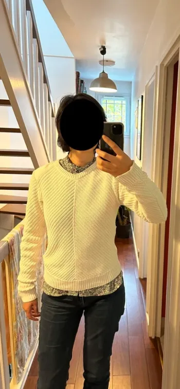 Pull en coton femme taille M Acquaverde