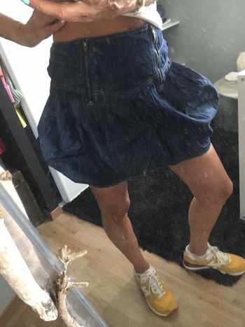 Jupe jean