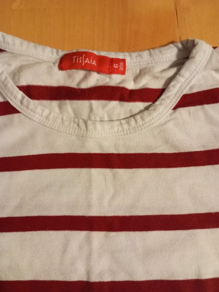 Marinière rouge et blanc - photo numéro 2