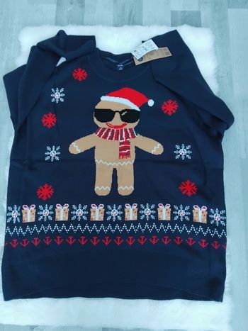 Pull Noël femme, kiabi, neuf, taille XL