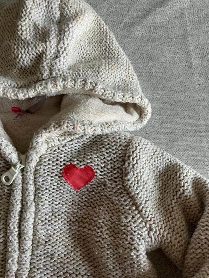 Veste polaire à capuche Orchestra – Taille 12 mois - photo numéro 4